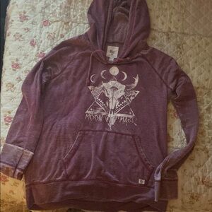 Billabong Maroon Graphic Hoodie